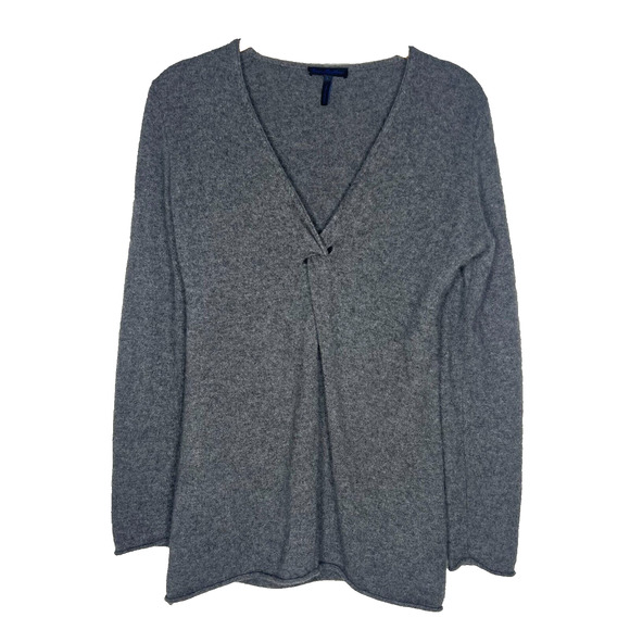 Enzo Mantovani Women's Gray‎ 100% Cashmere Sweater Size Medium - Picture 1 of 7
